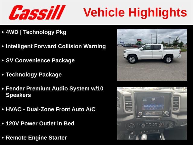 used 2024 Nissan Frontier car, priced at $34,573