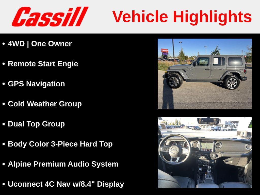 used 2020 Jeep Wrangler Unlimited car, priced at $30,327