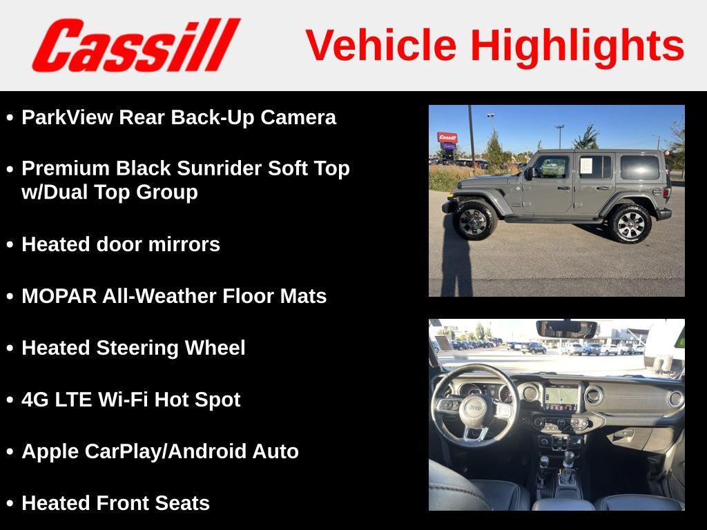used 2020 Jeep Wrangler Unlimited car, priced at $30,327