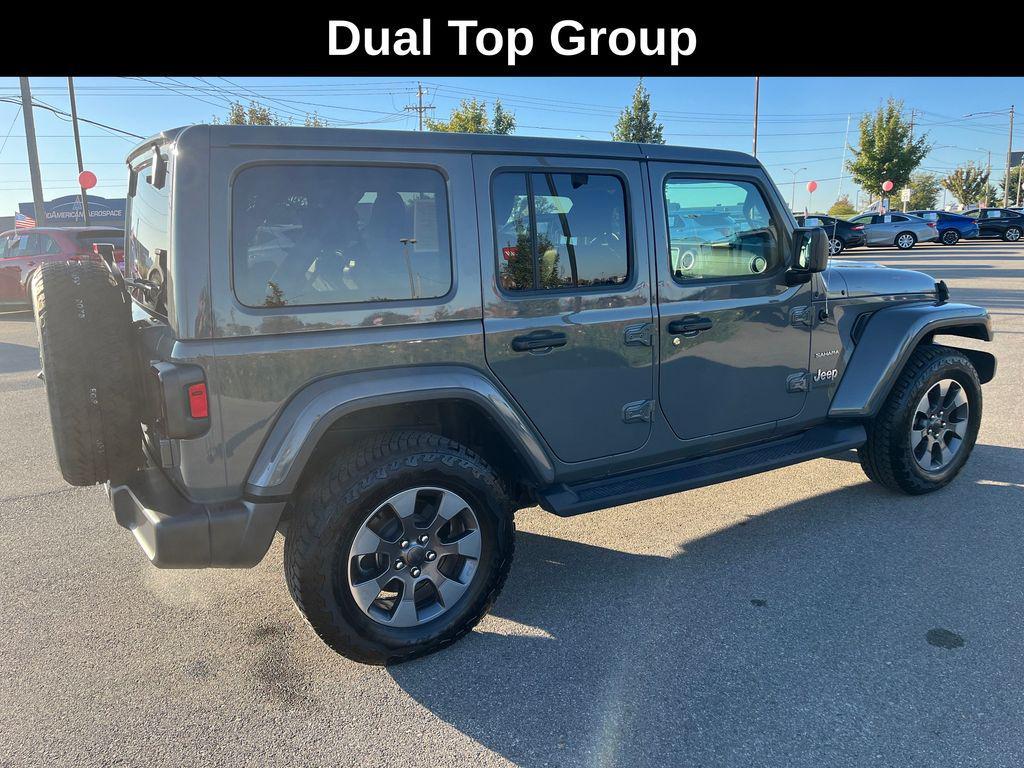 used 2020 Jeep Wrangler Unlimited car, priced at $30,327