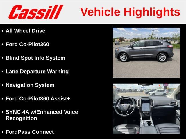 used 2022 Ford Edge car, priced at $23,693