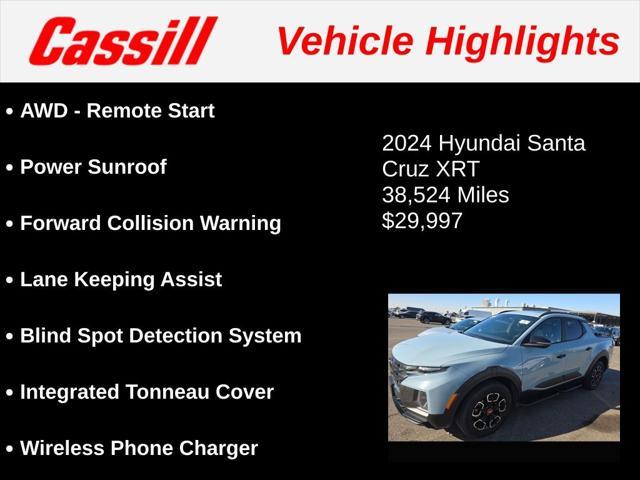 used 2024 Hyundai Santa Cruz car, priced at $29,997