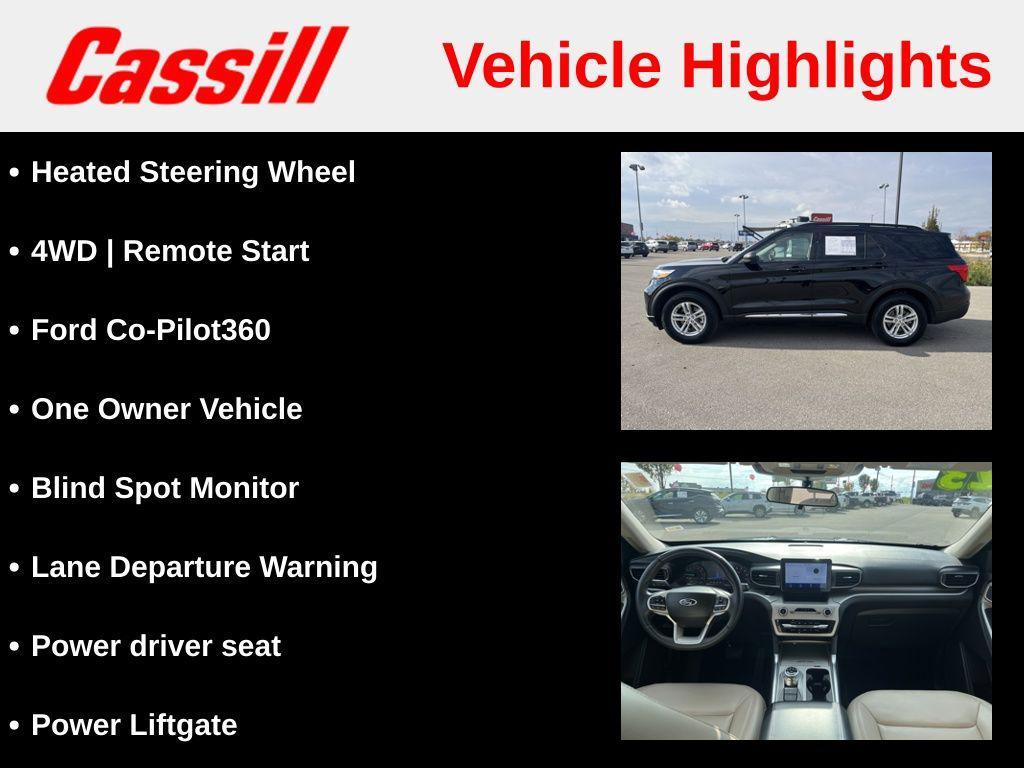 used 2023 Ford Explorer car, priced at $27,709