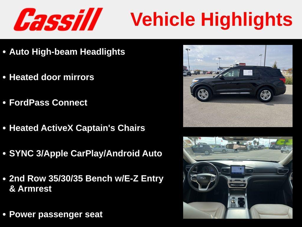used 2023 Ford Explorer car, priced at $27,709