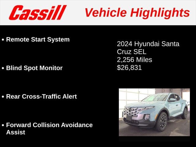 used 2024 Hyundai SANTA CRUZ car, priced at $26,831