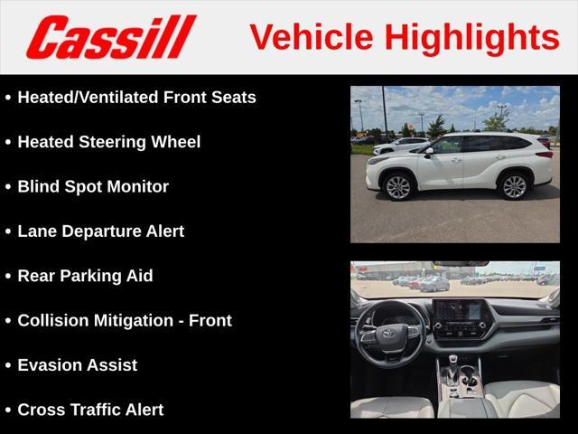 used 2021 Toyota Highlander car, priced at $36,377