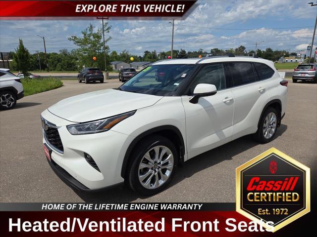used 2021 Toyota Highlander car, priced at $36,917