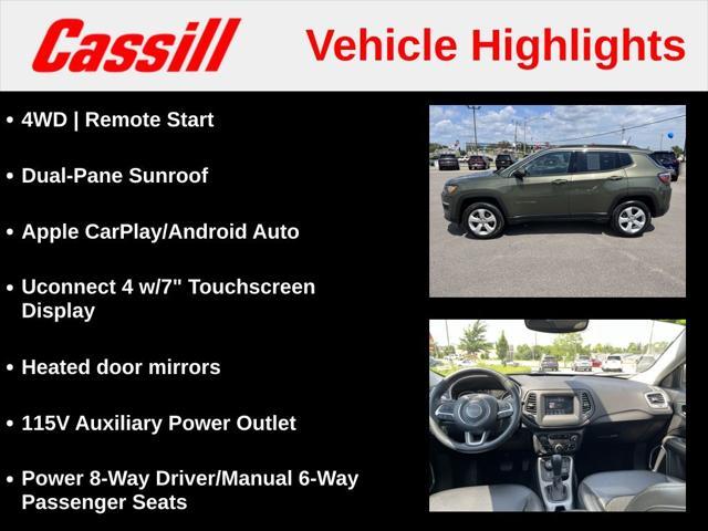 used 2018 Jeep Compass car, priced at $14,970