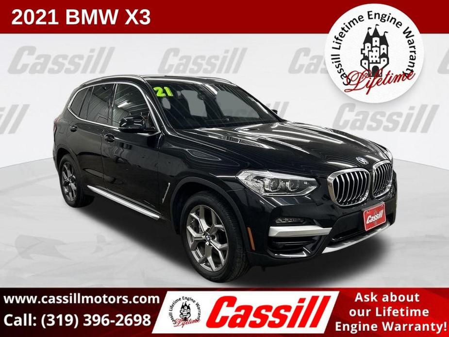 used 2021 BMW X3 car, priced at $33,969