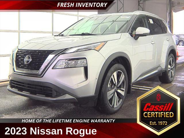 used 2023 Nissan Rogue car, priced at $27,453