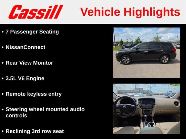 used 2017 Nissan Pathfinder car, priced at $11,940