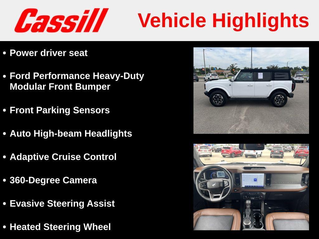 used 2024 Ford Bronco car, priced at $47,851