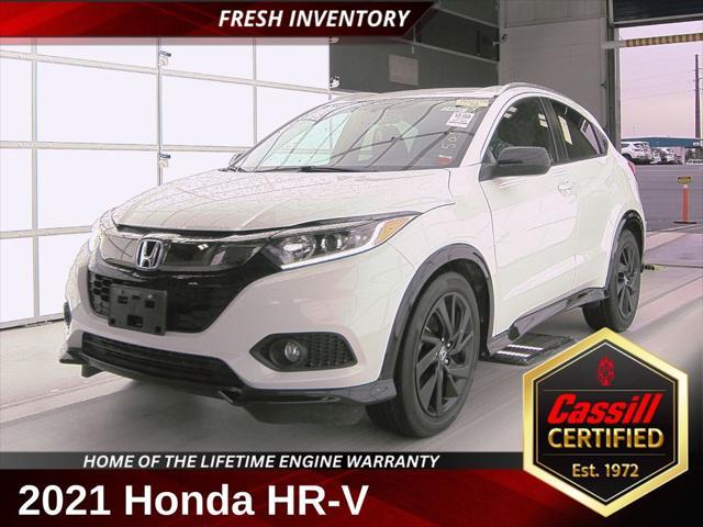 used 2021 Honda HR-V car, priced at $22,980