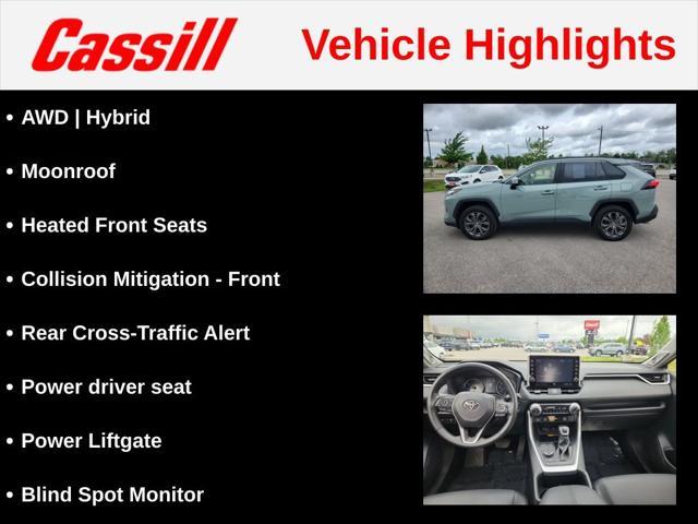 used 2022 Toyota RAV4 Hybrid car, priced at $27,974