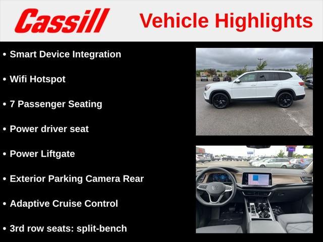 used 2024 Volkswagen Atlas car, priced at $34,611