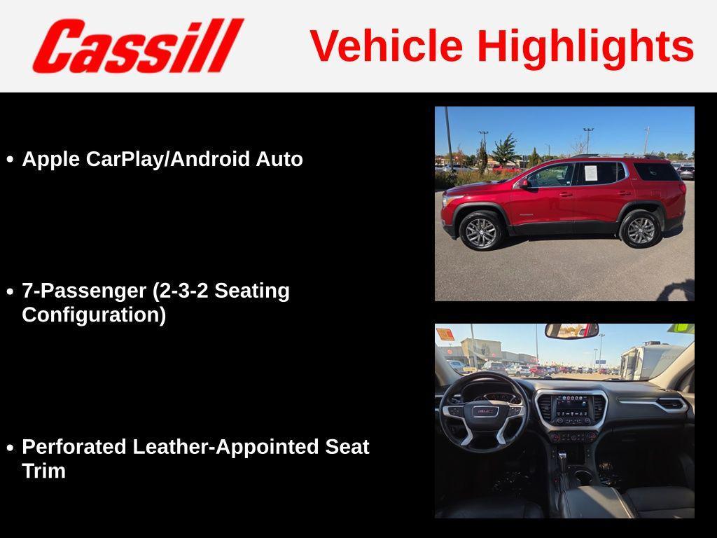 used 2019 GMC Acadia car, priced at $16,987