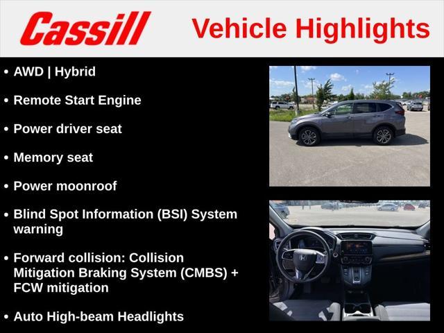 used 2020 Honda CR-V Hybrid car, priced at $27,149