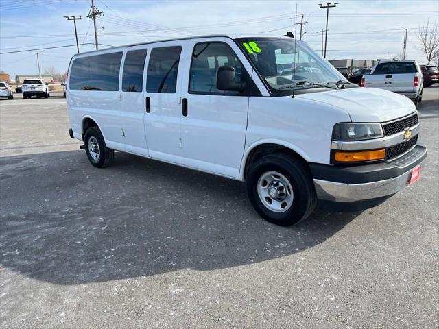 used 2018 Chevrolet Express 3500 car, priced at $19,921