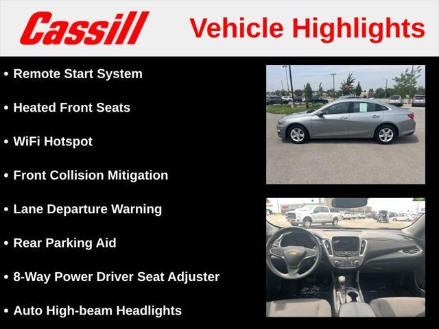used 2024 Chevrolet Malibu car, priced at $20,779