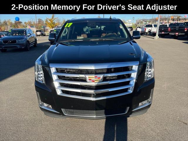 used 2017 Cadillac Escalade car, priced at $30,700