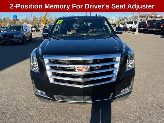 used 2017 Cadillac Escalade car, priced at $31,771