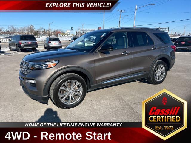 used 2021 Ford Explorer car, priced at $27,473