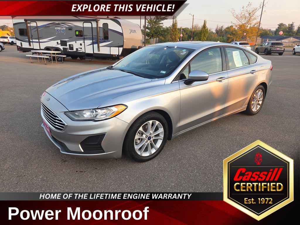 used 2020 Ford Fusion car, priced at $15,469