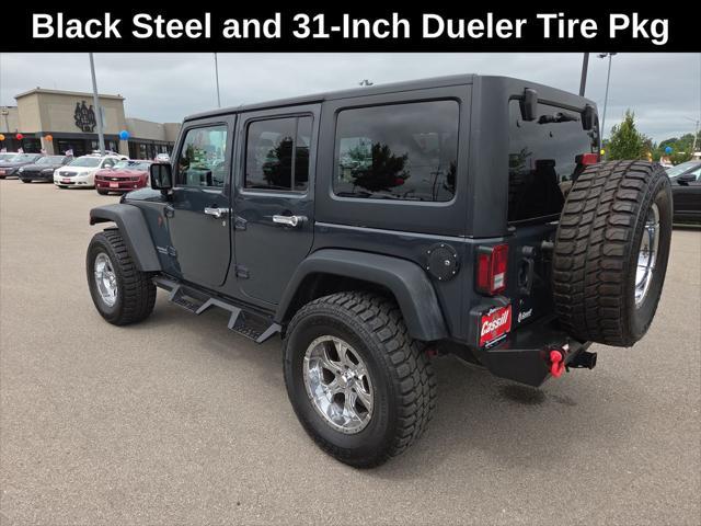 used 2017 Jeep Wrangler Unlimited car, priced at $20,997