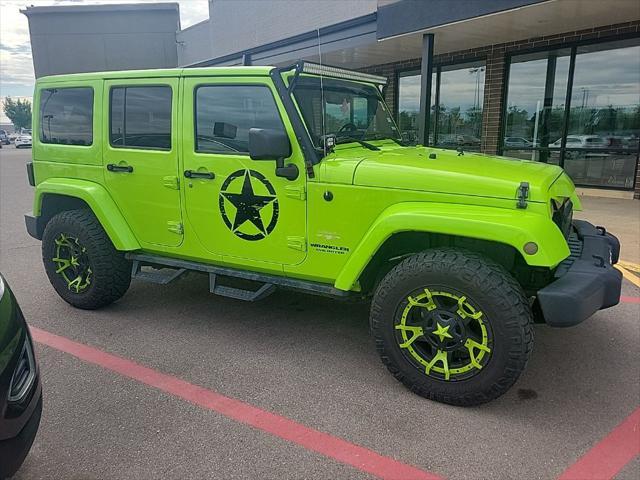used 2013 Jeep Wrangler Unlimited car, priced at $15,997