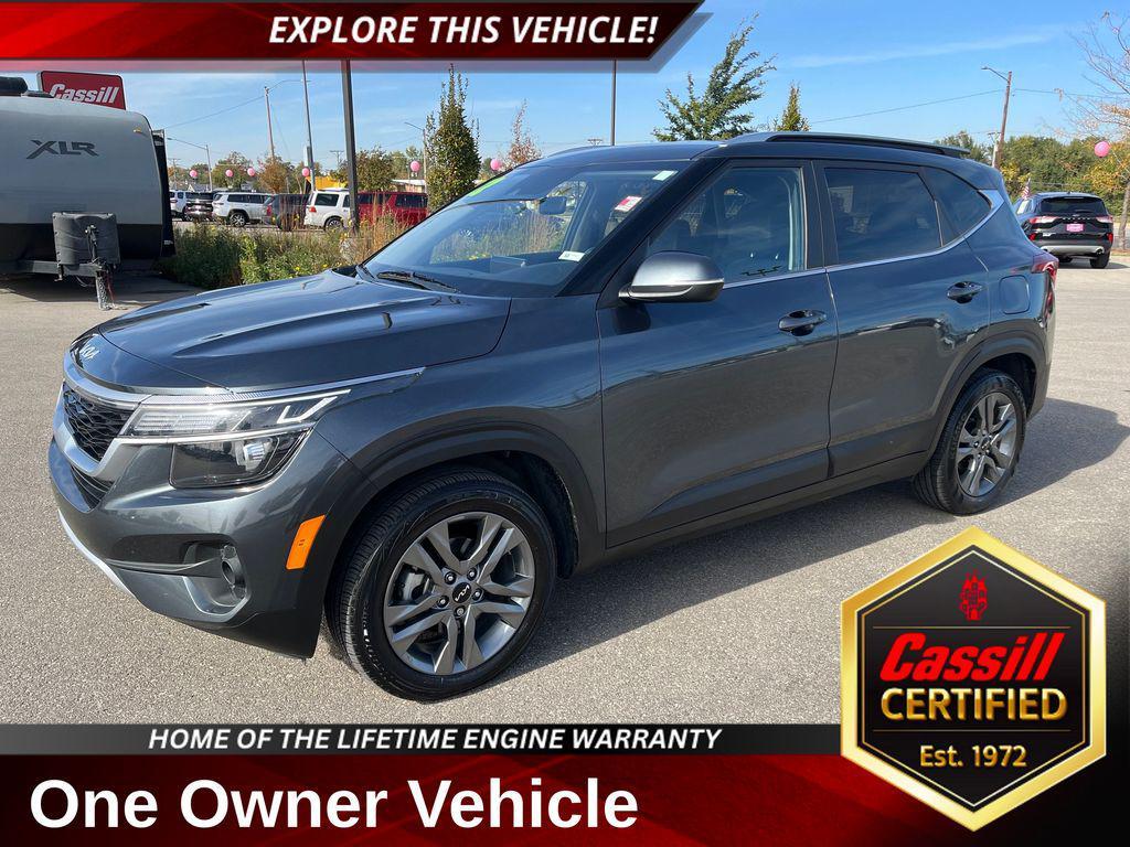 used 2022 Kia Seltos car, priced at $15,617