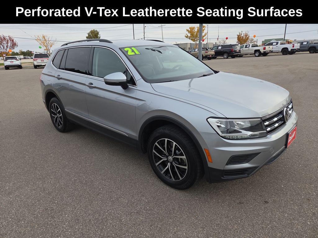 used 2021 Volkswagen Tiguan car, priced at $17,480