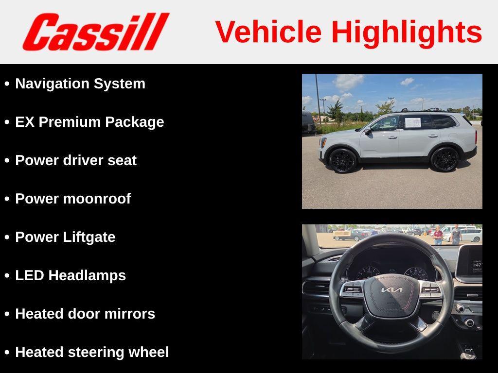 used 2022 Kia Telluride car, priced at $31,307