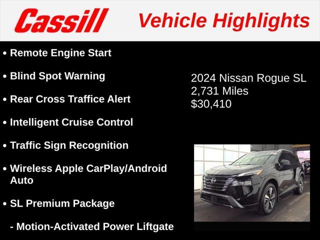 used 2024 Nissan Rogue car, priced at $30,410