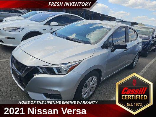 used 2021 Nissan Versa car, priced at $13,771