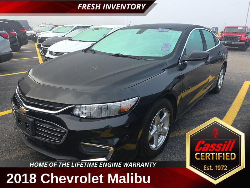 used 2018 Chevrolet Malibu car, priced at $13,537