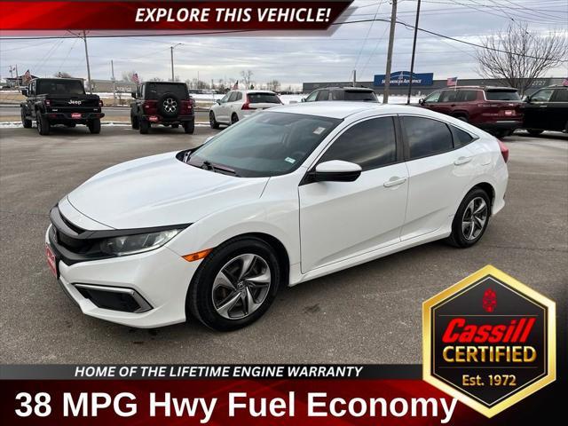 used 2019 Honda Civic car, priced at $17,597