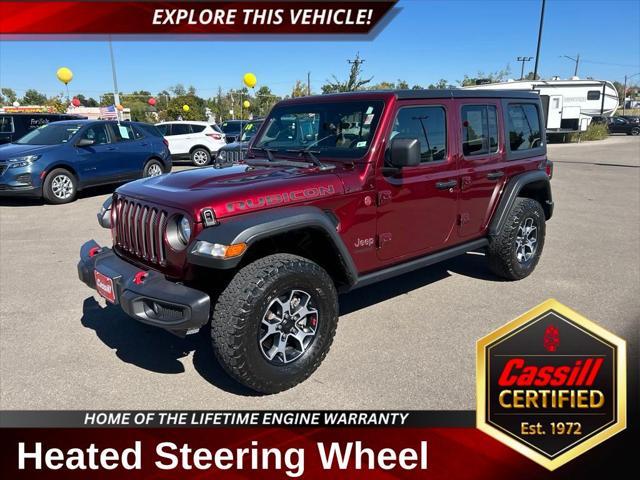 used 2021 Jeep Wrangler Unlimited car, priced at $36,908