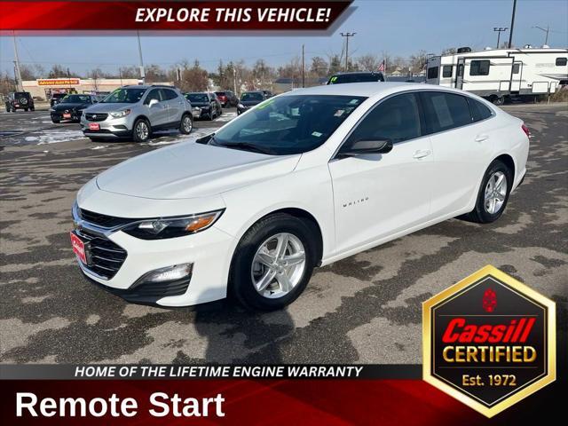 used 2022 Chevrolet Malibu car, priced at $21,745