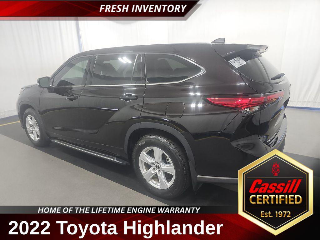 used 2022 Toyota Highlander car, priced at $29,870