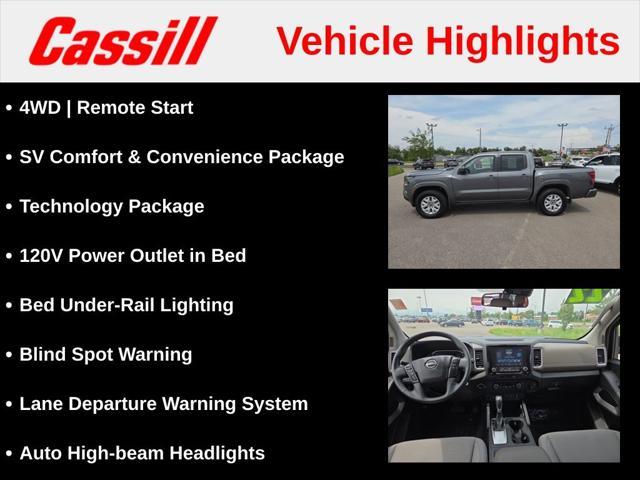 used 2022 Nissan Frontier car, priced at $28,837