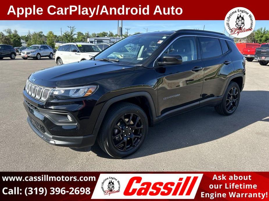 used 2022 Jeep Compass car, priced at $19,557