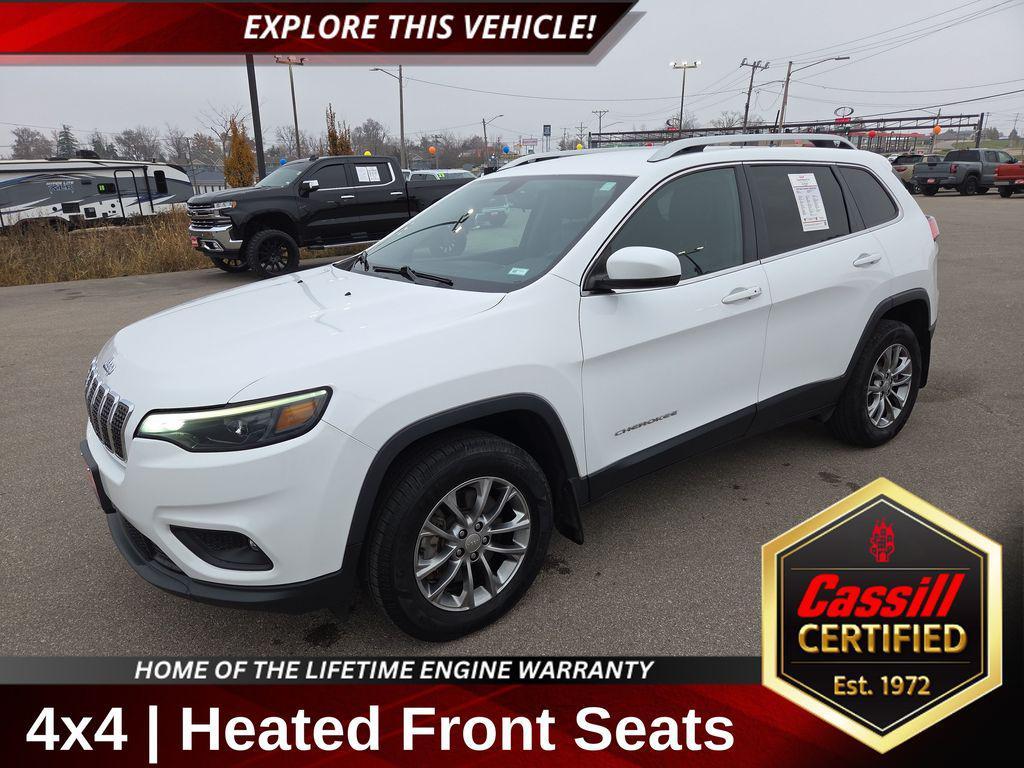 used 2020 Jeep Cherokee car, priced at $17,869