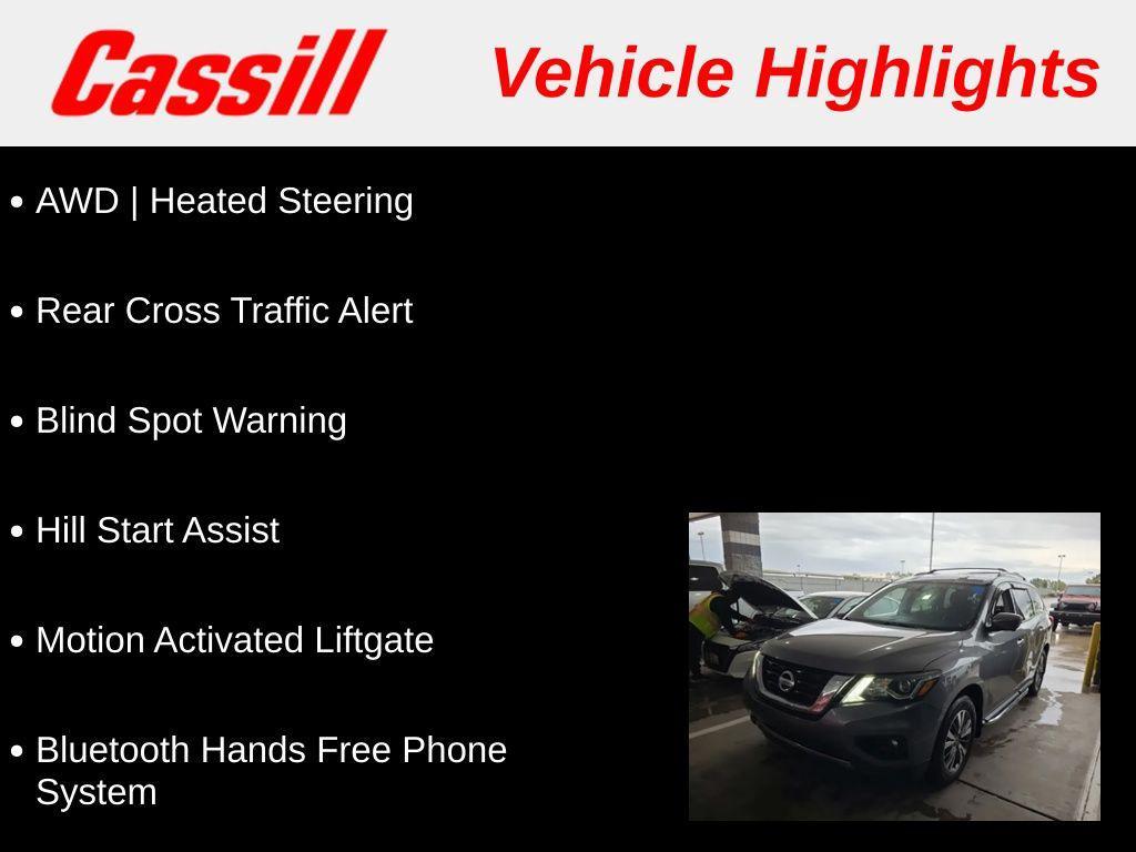 used 2018 Nissan Pathfinder car, priced at $12,990
