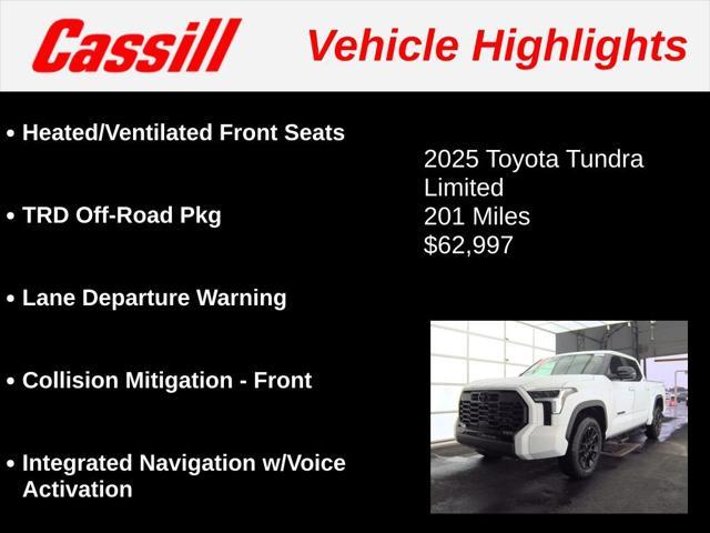 used 2025 Toyota Tundra car, priced at $60,997