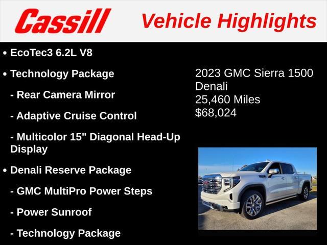 used 2023 GMC Sierra 1500 car, priced at $68,024