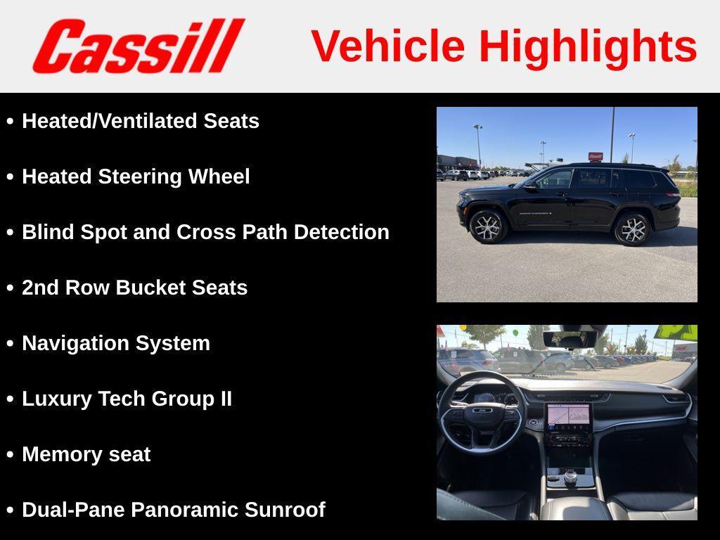 used 2024 Jeep Grand Cherokee L car, priced at $32,079