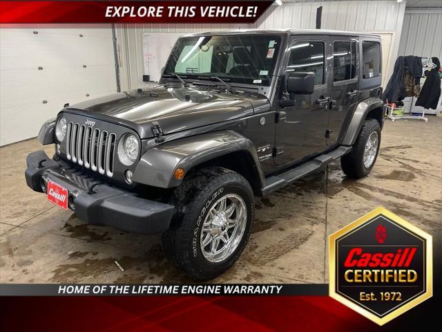 used 2018 Jeep Wrangler JK Unlimited car, priced at $21,997