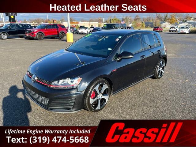 used 2017 Volkswagen Golf GTI car, priced at $17,039