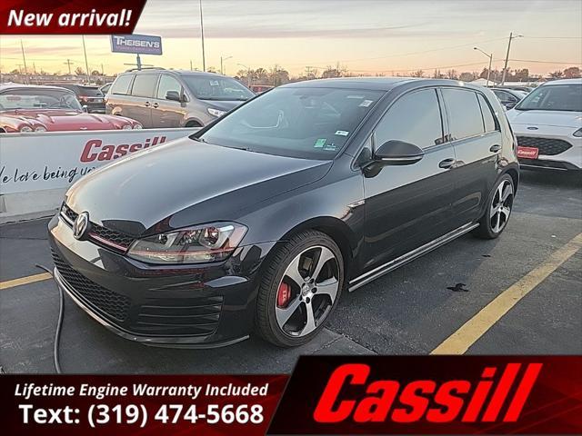 used 2017 Volkswagen Golf GTI car, priced at $17,488