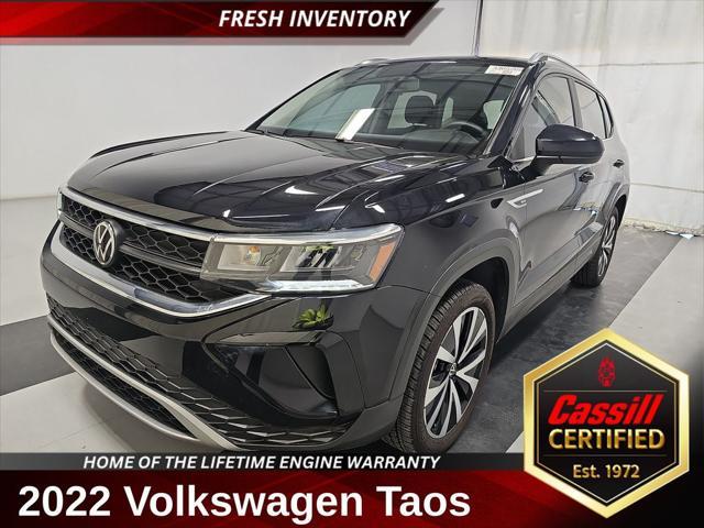 used 2022 Volkswagen Taos car, priced at $20,419